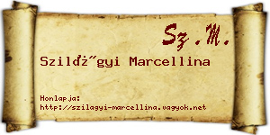 Szilágyi Marcellina névjegykártya