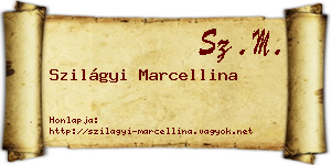 Szilágyi Marcellina névjegykártya